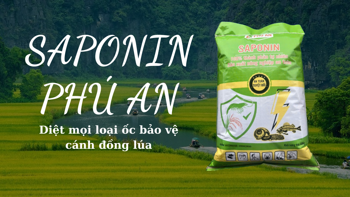 Sản phẩm Saponin diệt ốc của công ty TNHH SX TM DV KHẢI HƯNG